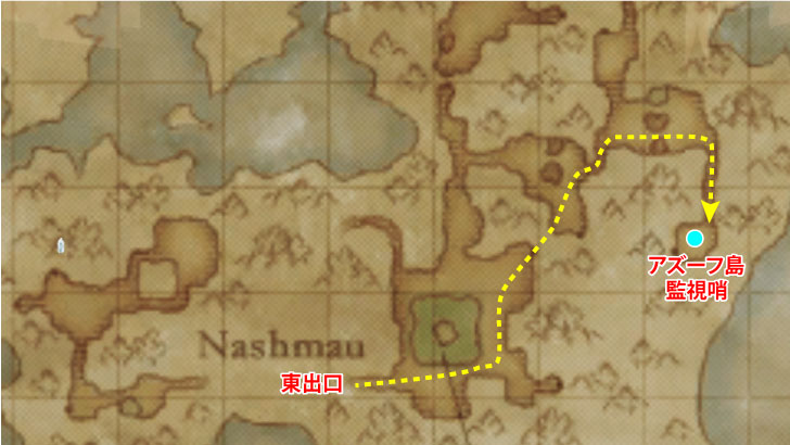 カダーバ地図